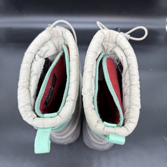 The North Face Alpenglow Therma Felt Kids Size 5 Waterproof Insulated Snow Boots - Picture 6 of 8